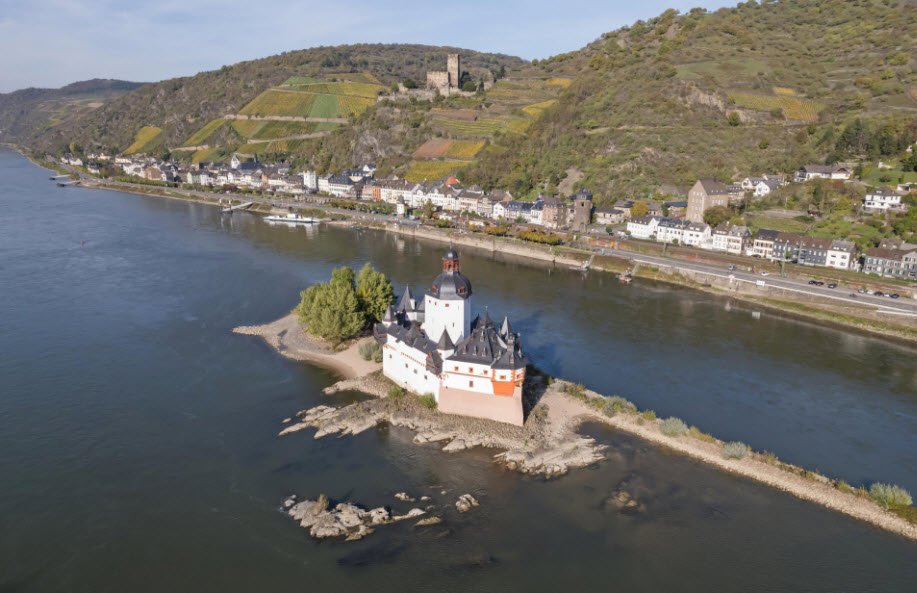 Pfalzgrafenstein Castle, Kaub, Germany, Germany